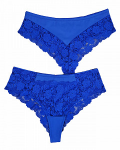 Трусы женские бразилиано кружевные   ALINA 